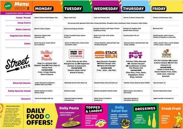 Winter Menu Week 2 2