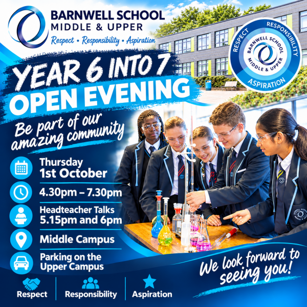 6 Into 7 Open Evening 2026